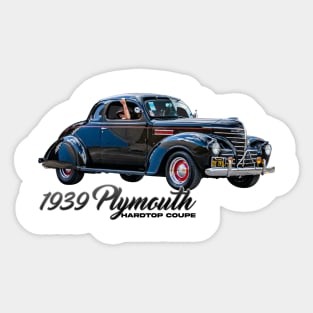 1939 Plymouth Hardtop Coupe Sticker